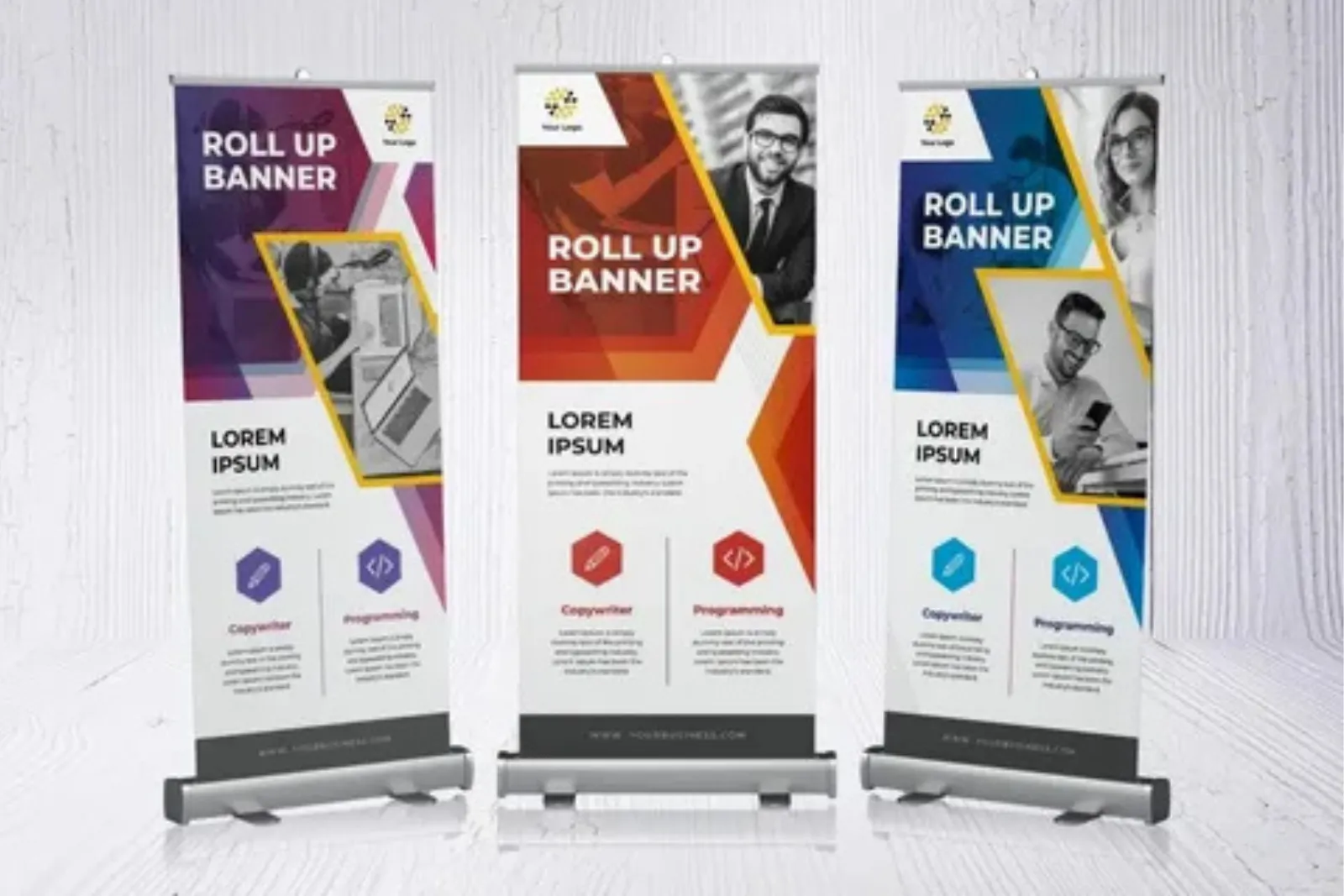 rollup standee